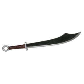 Underwraps Curved Foam Sword For Halloween Cosplay Pirate Warrior Costume Prop 32 Inch Lightweight Toy Faux Weapon Accessory One Size