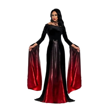 Underwraps Elegant Vampire Dress Adult Costume | Large Female