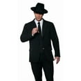 thumbnail image 1 of Underwraps Gangster Pin Striped Jacket & Tie Adult Costume | One Size Male, 1 of 1
