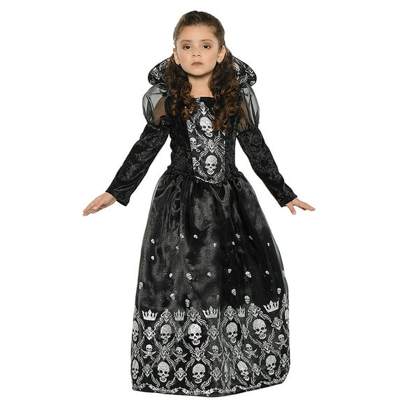 Underwraps Girls' Dark Princess Costume - Size 4-6