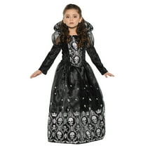 Underwraps Girls' Dark Princess Costume - Size 4-6