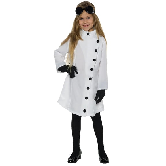 Underwraps Girls' Mad Science Costume - Size 10-12