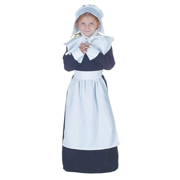 Underwraps Pilgrim Girl Child Costume: X-Large Female