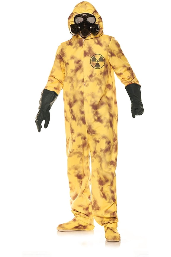 Hazmat Suit Mens Costume Jumpsuit | Teen Unisex