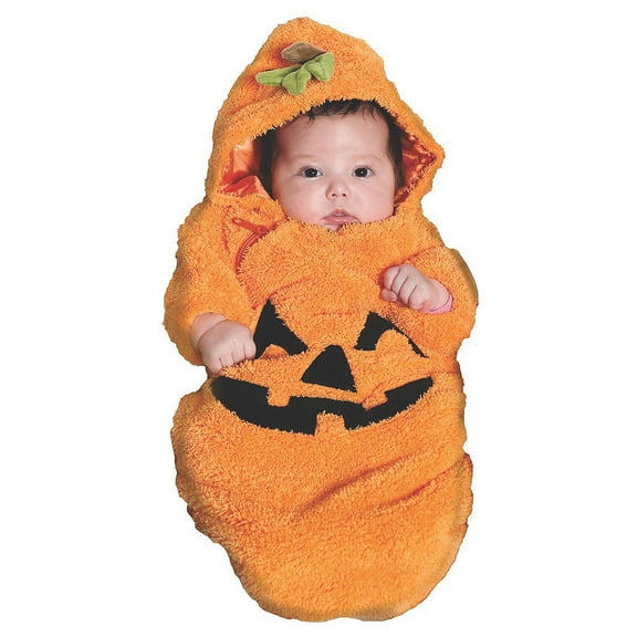 Underwraps Pumpkin Bunting Costume Infant 0-6 Months Unisex