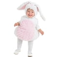 thumbnail image 1 of Underwraps White Rabbit Belly Babies Toddler Costume | X-Small Unisex, 1 of 2