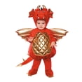 thumbnail image 1 of Belly Babies Plush Red Dragon Costume Child's Small 4-6, 1 of 2