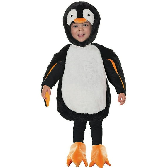 Underwraps Kids' Penguin Costume- Size 6-8