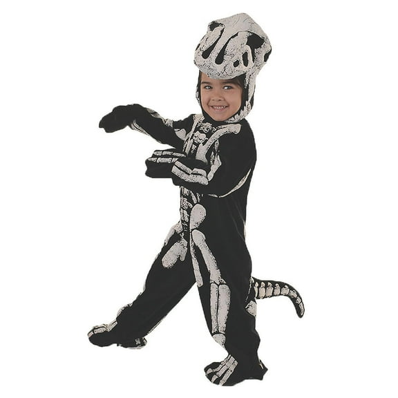 Underwraps Kids' T-Rex Fossil Costume - Size 4-6