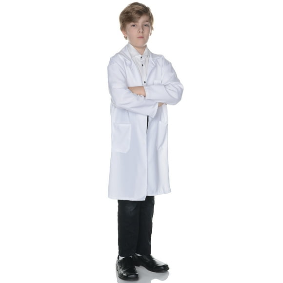 Underwraps Lab Coat Child Costume, Small Unisex