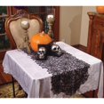thumbnail image 1 of Underwraps Lace Spider Web Table Runner Halloween Decoration, 1 of 2