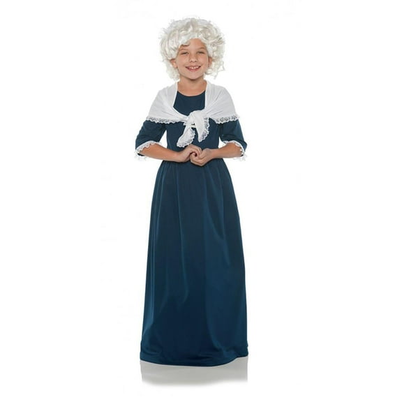 Underwraps Martha Washington Child Costume Medium Female