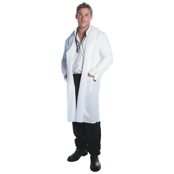 Underwraps Men's Lab Coat Costume - One Size