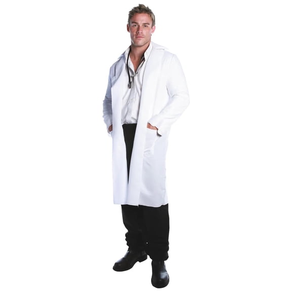 Underwraps Men's Lab Coat Costume - One Size