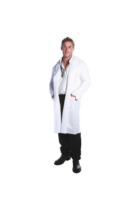 Men's Lab Coat Costume - One Size