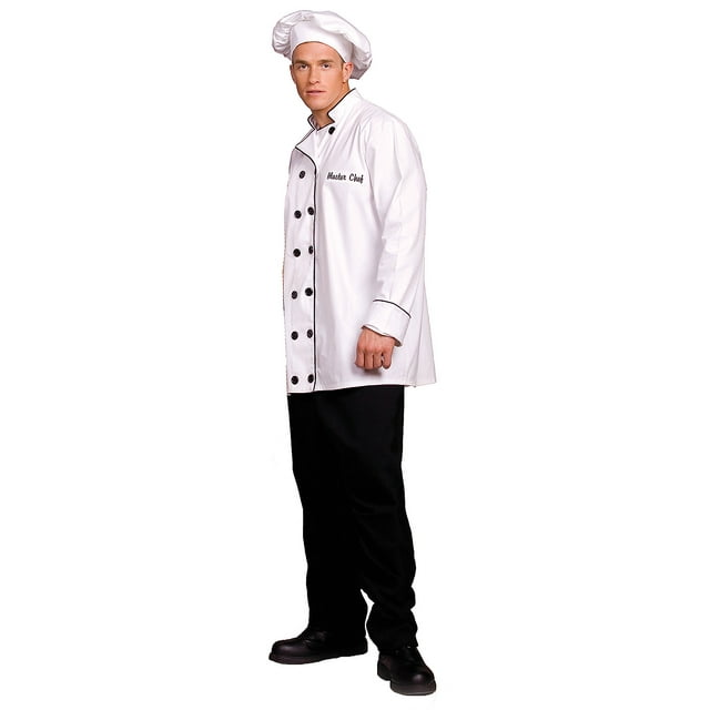 Underwraps Men's Master Chef Costume - One Size