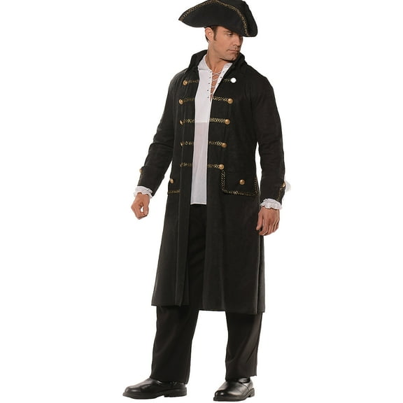 Underwraps Men's Pirate Coat Set Costume - One Size