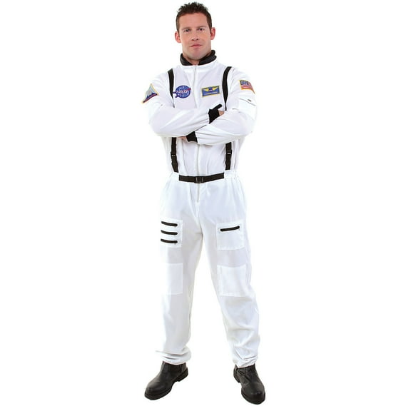 Underwraps Mens Astronaut Costume - One Size Fits Most