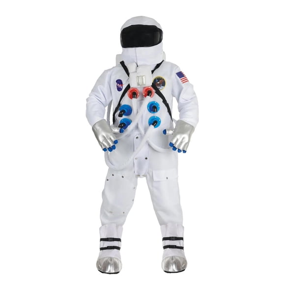 Underwraps Astronaut Deluxe Suit Men's Halloween Fancy-Dress Costume for Adult, One Size