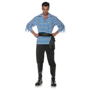 Underwraps Unisex Classic Pirate Halloween Costume Set ,XX Large,Blue