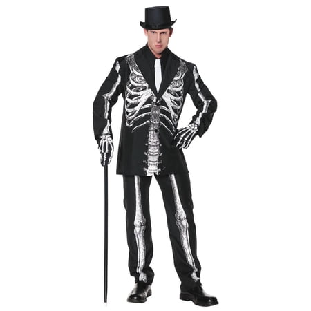Underwraps Mens Bone Daddy Suit Costume - Size Large