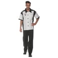 thumbnail image 1 of Underwraps Mens Retro Bowling Shirt Costume - One Size Fits Most, 1 of 2