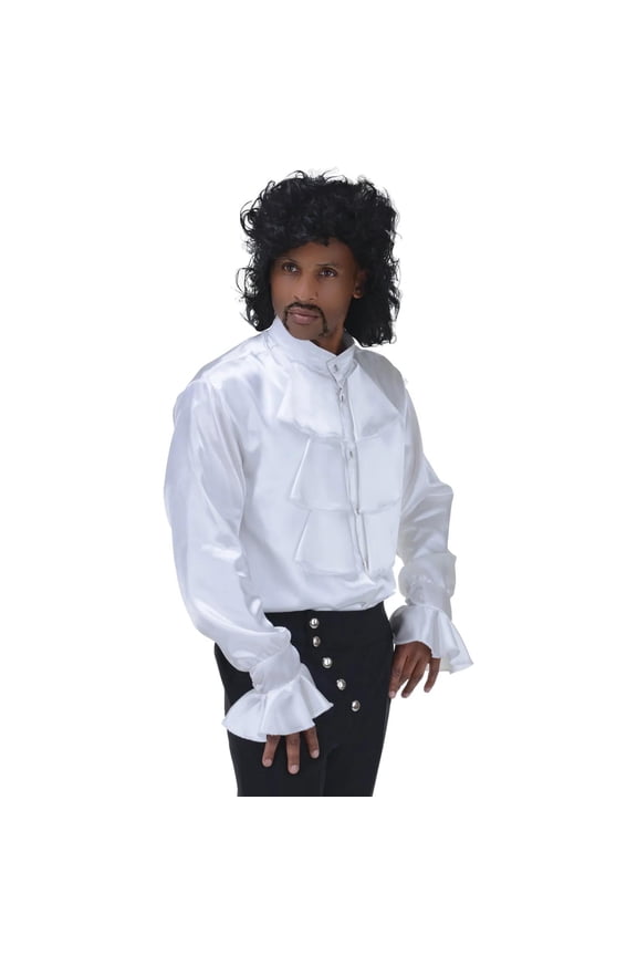 Mens Classic Goth Shirt Costume - Size XX Large