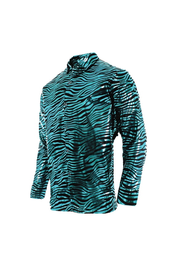Mens Tiger Shirt Costume - One Size Fits Most