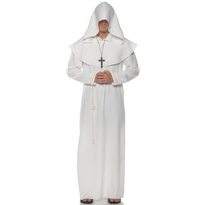 Underwraps Mens Red Monk Robe Costume - One Size Fits Most - Walmart.com