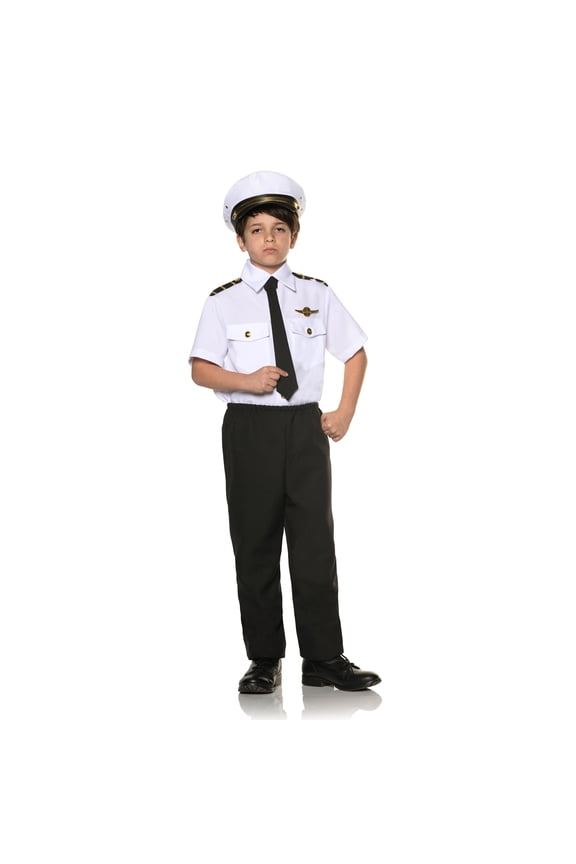 Pan Am Pilot Child Costume | L Unisex