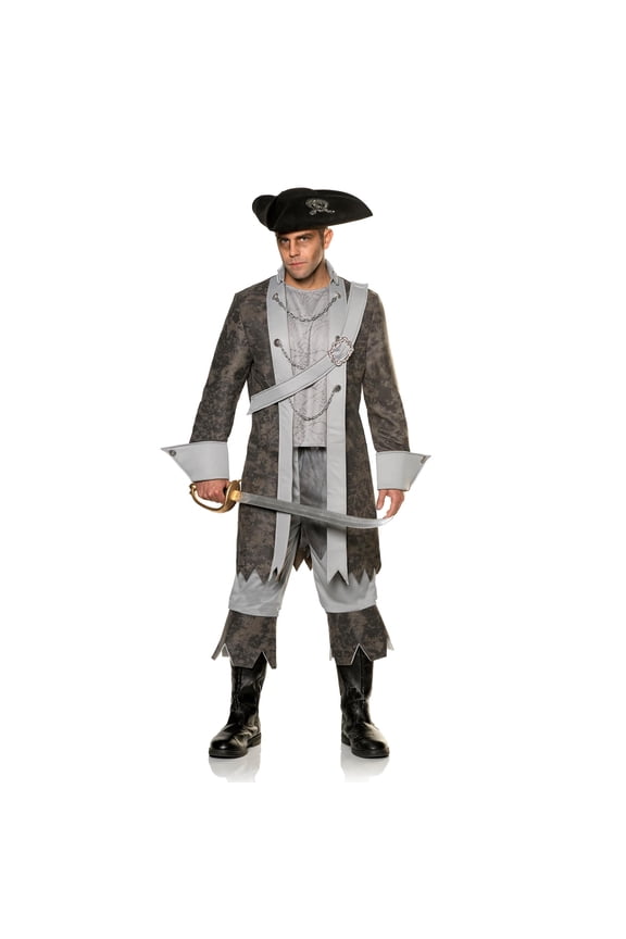 Phantom Ghost Pirate Adult Costume | Standard Male