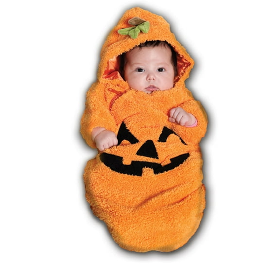 Underwraps Pumpkin Bunting Halloween Fancy-Dress Costume for Infant, One size