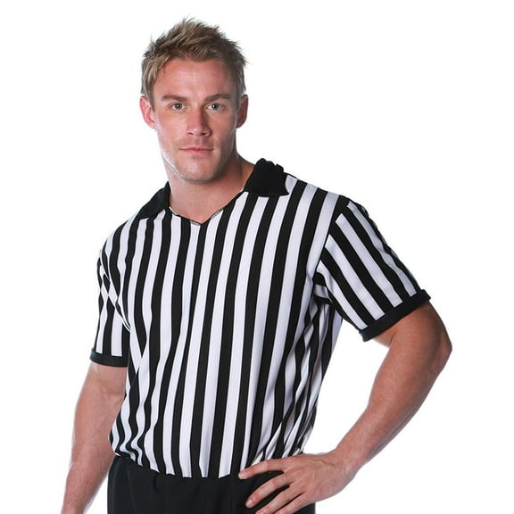 Underwraps Referee Men's Costume Shirt: XXL Male