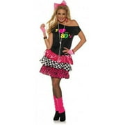 Underwraps Rockstar I Love The 80's Shirt Halloween Fancy-Dress Costumes, Adult Medium