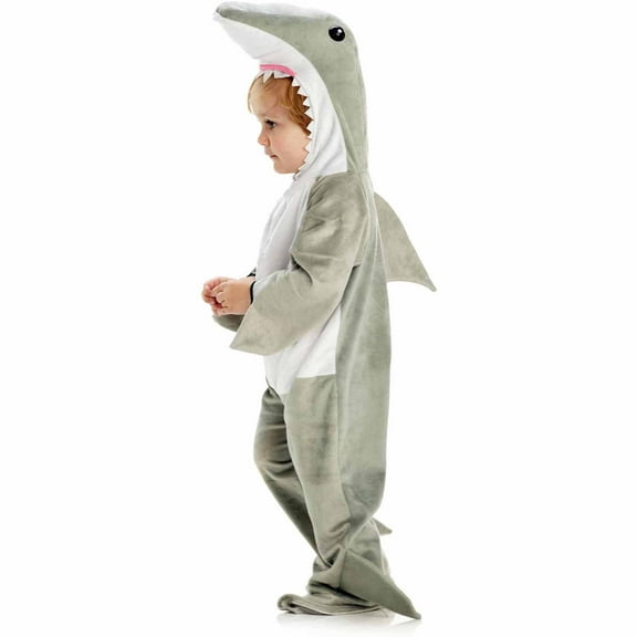 Underwraps Shark Boy's Halloween Fancy-Dress Costume for Toddler, 18-24 Months