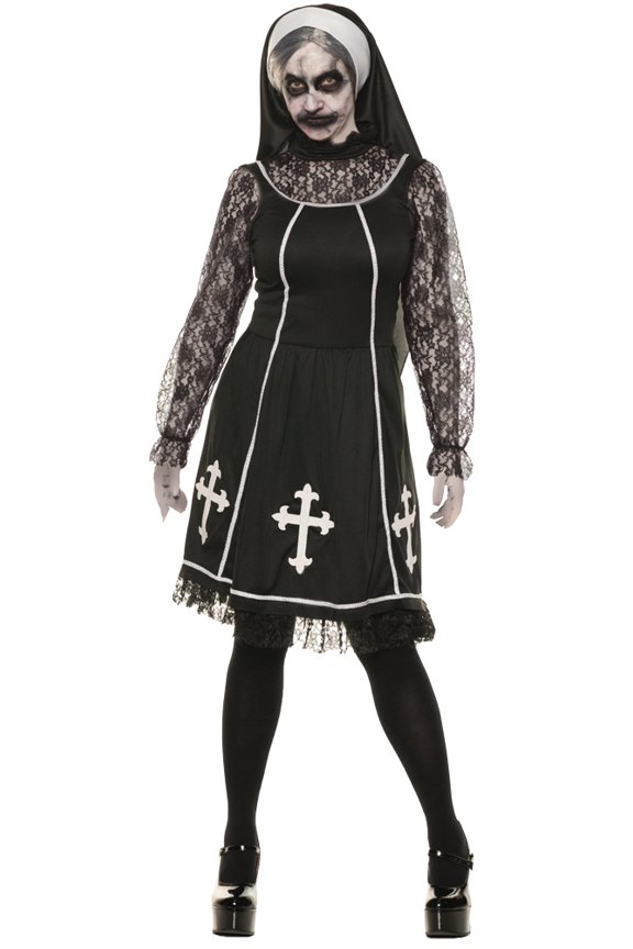 Women's Lace Nun Costume