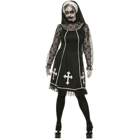 Women's Lace Nun Costume
