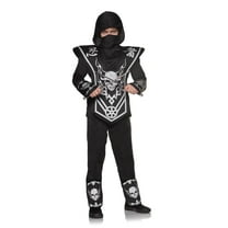 Underwraps Skull Ninja Child Costume | S Unisex