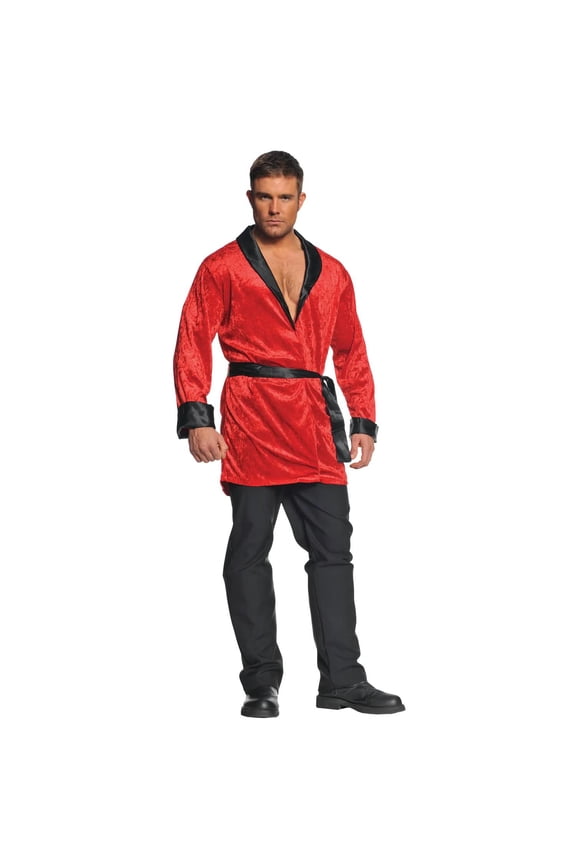 Smoking Jacket Men's Halloween Fancy-Dress Costume for Adult, One Size