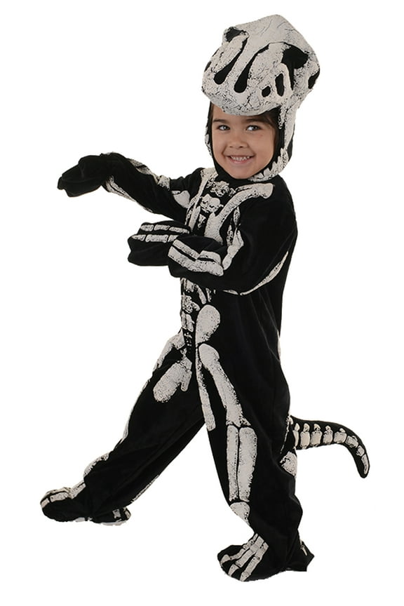 T-Rex Fossil Boy's Halloween Fancy-Dress Costume for Child, XL (4-6)
