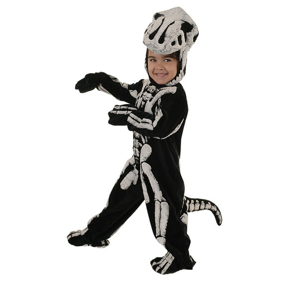 Underwraps T-Rex Fossil Boy's Halloween Fancy-Dress Costume for Child, XL (4-6)