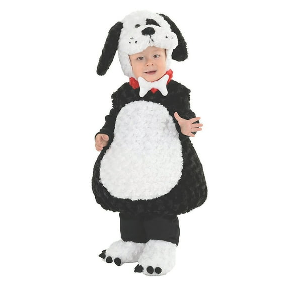 Underwraps Toddler Black & White Puppy Costume - Size 18-24 Months