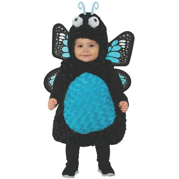 Underwraps Blue Butterfly Belly Babies Toddler Costume | Large Unisex