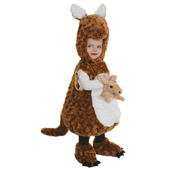 Underwraps Belly Babies Kangaroo Plush Child Toddler Costume L 2-4T Unisex