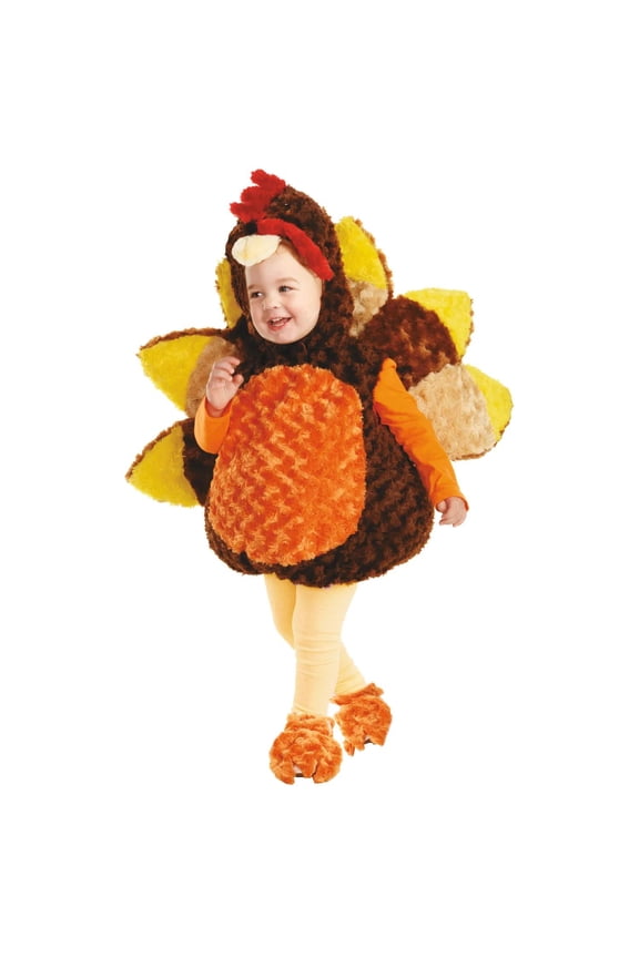 Belly Babies Holiday Turkey Costume Child Toddler Medium 18-24 Months Unisex