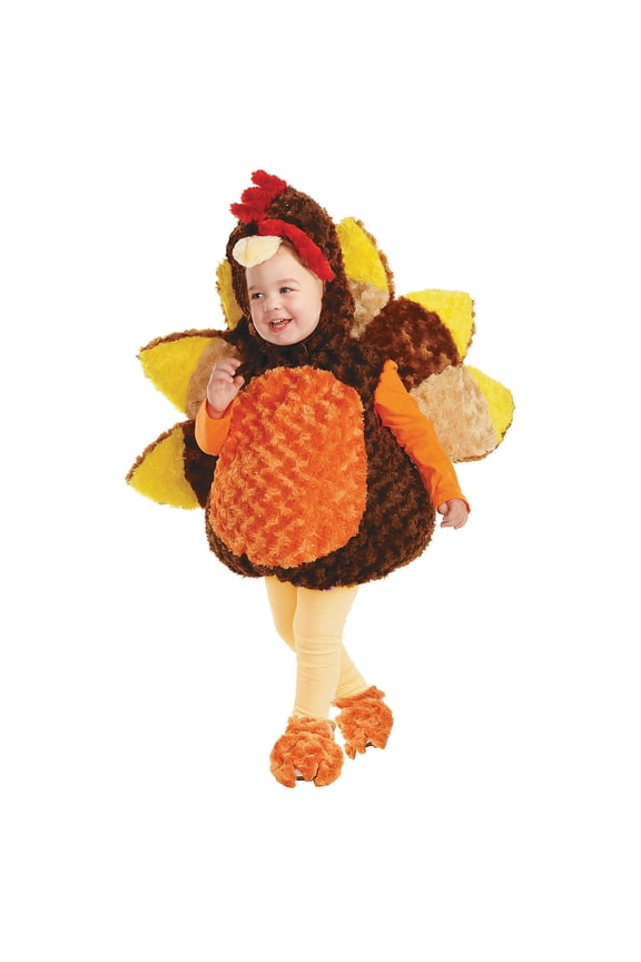 Toddler Turkey Costume - Size 2T-4T