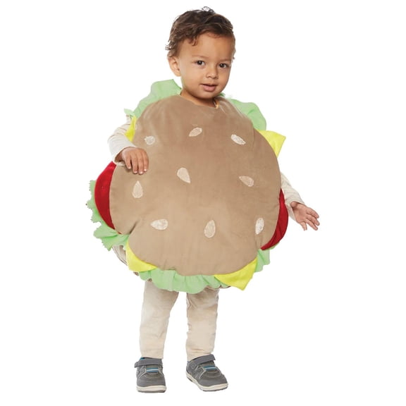 Underwraps Hamburger Toddler Costume Medium Unisex