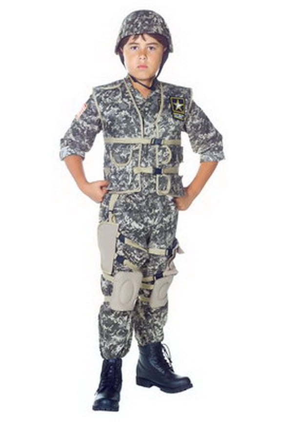 - US Army Ranger Unisex Costume - Child Medium(6 - 8)