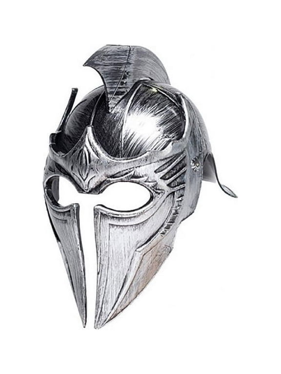 Gladiator Point Helmet Silver Adult Costume OS