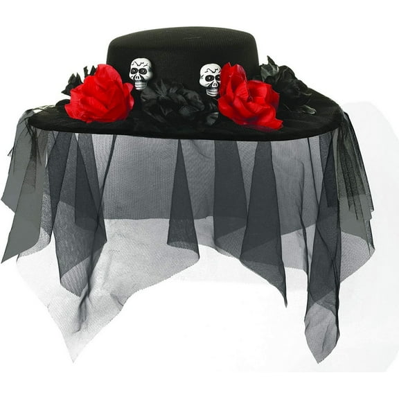 Underwraps UDW-30211-C Day Of The Dead Adult Costume Hat